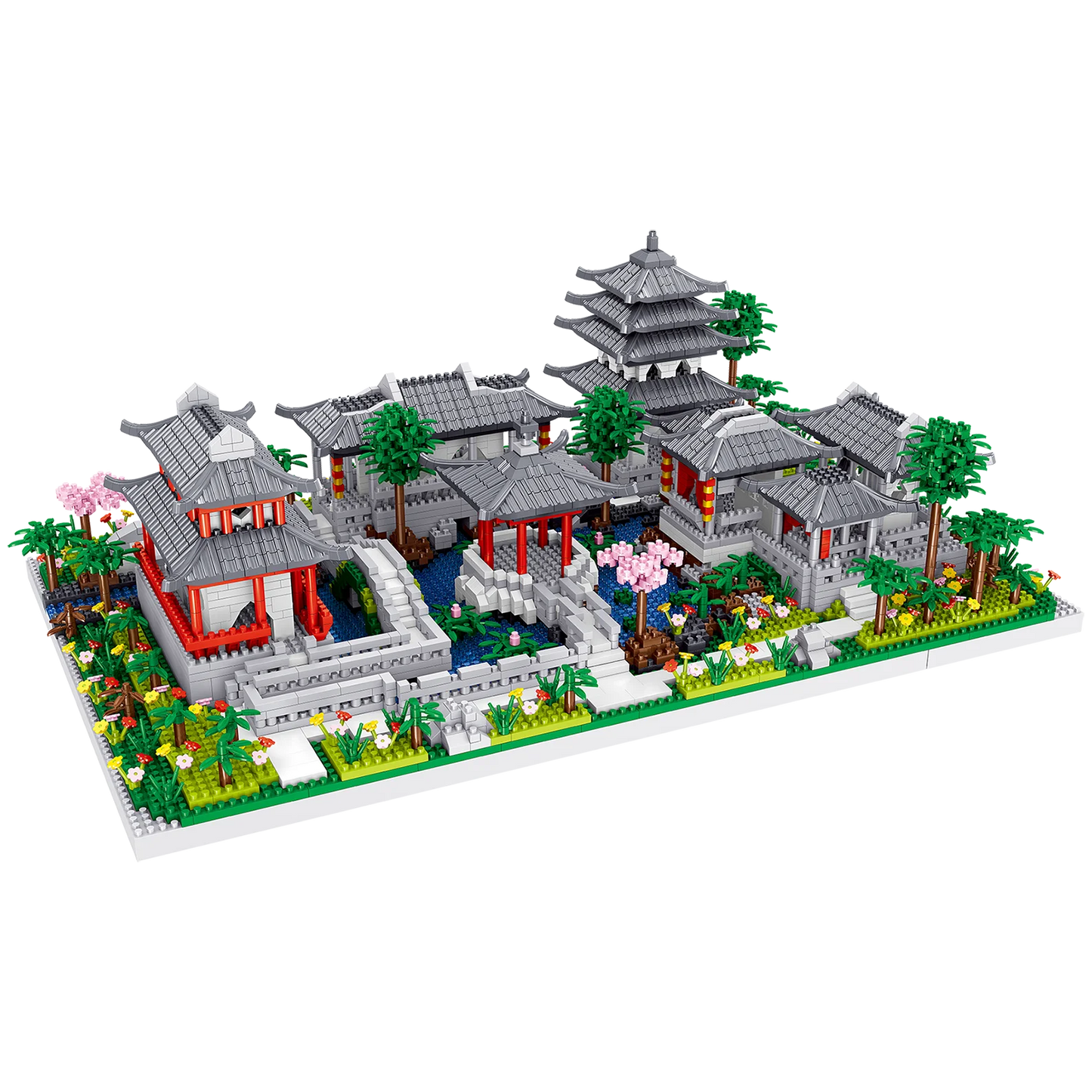 LOZ Chinese Traditional Suzhou Classical Garden Architecture Collection Building #8202
