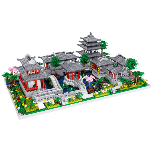 LOZ Chinese Traditional Suzhou Classical Garden Architecture Collection Building #8202