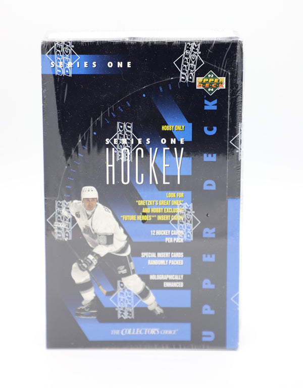 1993/94 Upper Deck Series 1 Hockey Hobby Box | 36 Packs | Factory Sealed