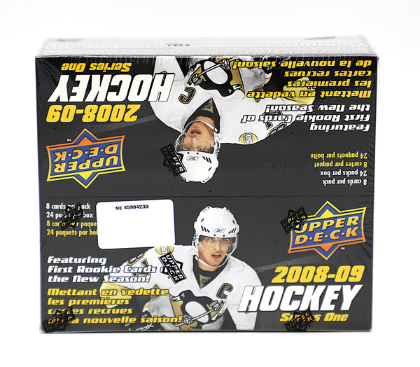 2008/09 Upper Deck Series 1 Hockey Retail Box | 24 Packs | Factory Sealed