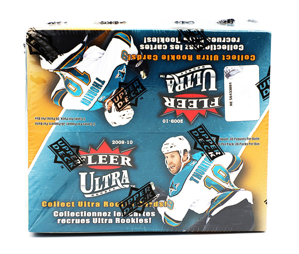 2009/10 Upper Deck Fleer Ultra Hockey Retail Box | 36 Packs | Factory Sealed