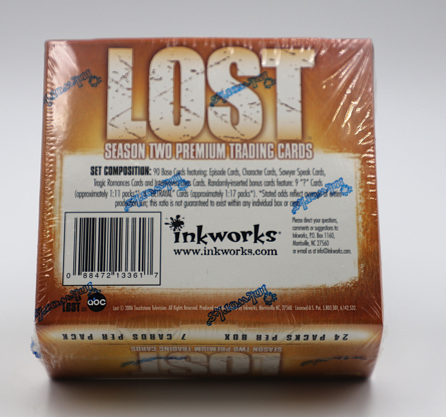 InkWorks Lost Season 2 Trading Card Box (24 Pack)