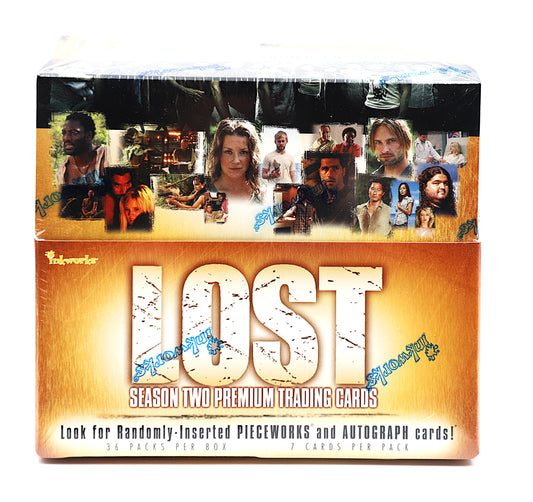 InkWorks Lost Season 2 Trading Card Box