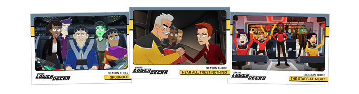 Rittenhouse Archives 2023 Star Trek Lower Decks Collectors Set