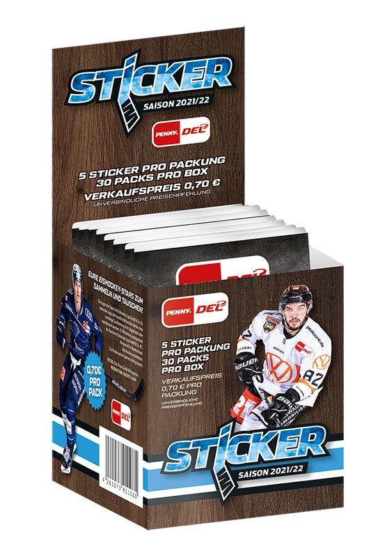 Playercards PENNY DEL Sticker Box 2021/22