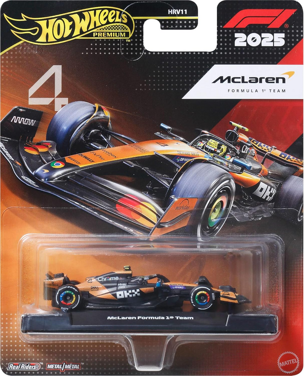 Hot Wheels McLaren F1 Team Lando Norris #4 JKD88