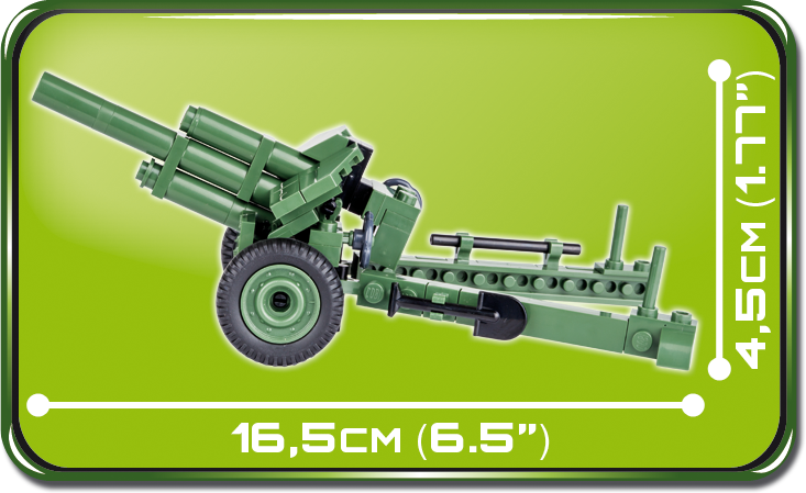 COBI SMALL ARMY HOWITZER M30 Set 2342