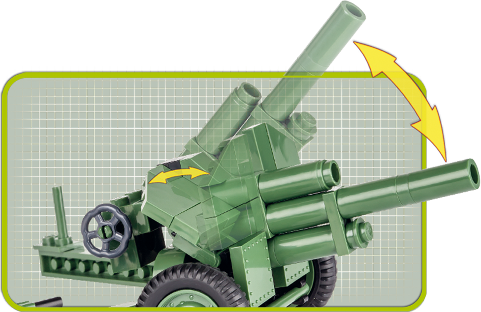 COBI SMALL ARMY HOWITZER M30 Set 2342