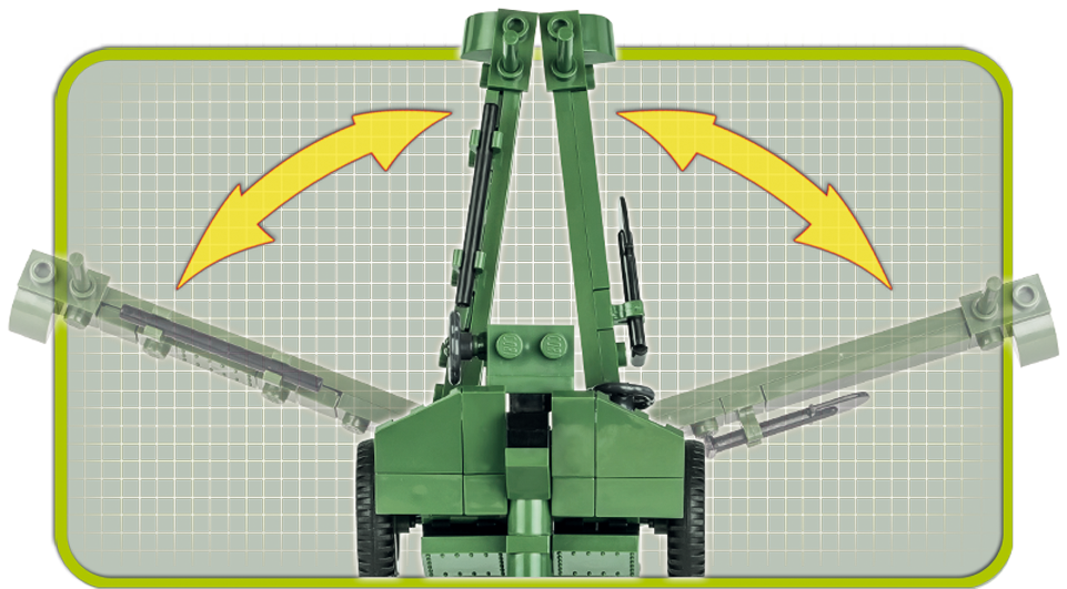 COBI SMALL ARMY HOWITZER M30 Set 2342