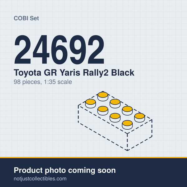 Placeholder for COBI Toyota GR Yaris Rally2 Black Set 24692, product photo coming soon