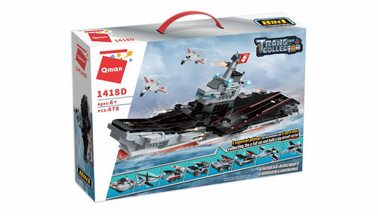 QMan Chinese aircraft carrier Liaoning D #1418D