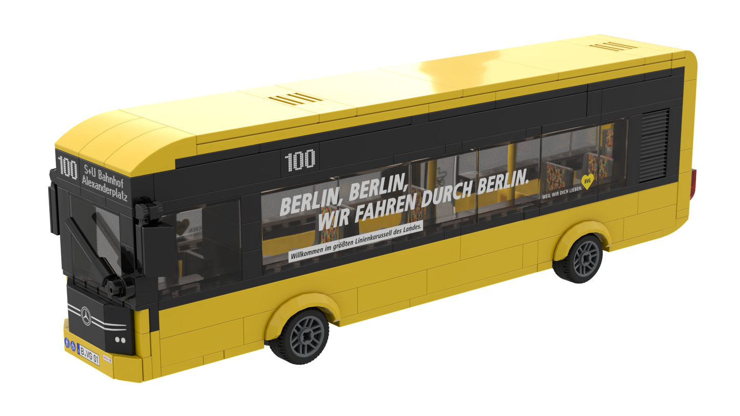 myBrickZ BVG Bus Berlin #0006