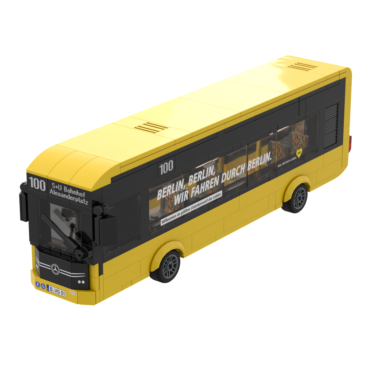 myBrickZ BVG Bus Berlin #0006