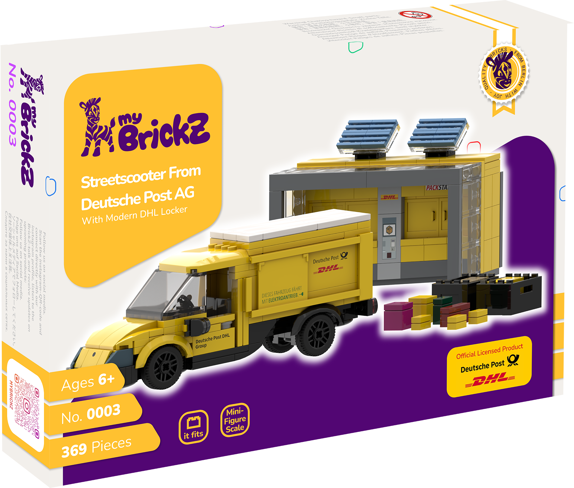 Lego dhl truck sales