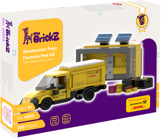 myBrickZ DHL Streetscooter and Packstation #0003