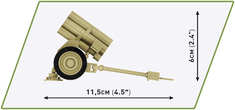 COBI 15 cm Nebelwerfer 41 Set 2291