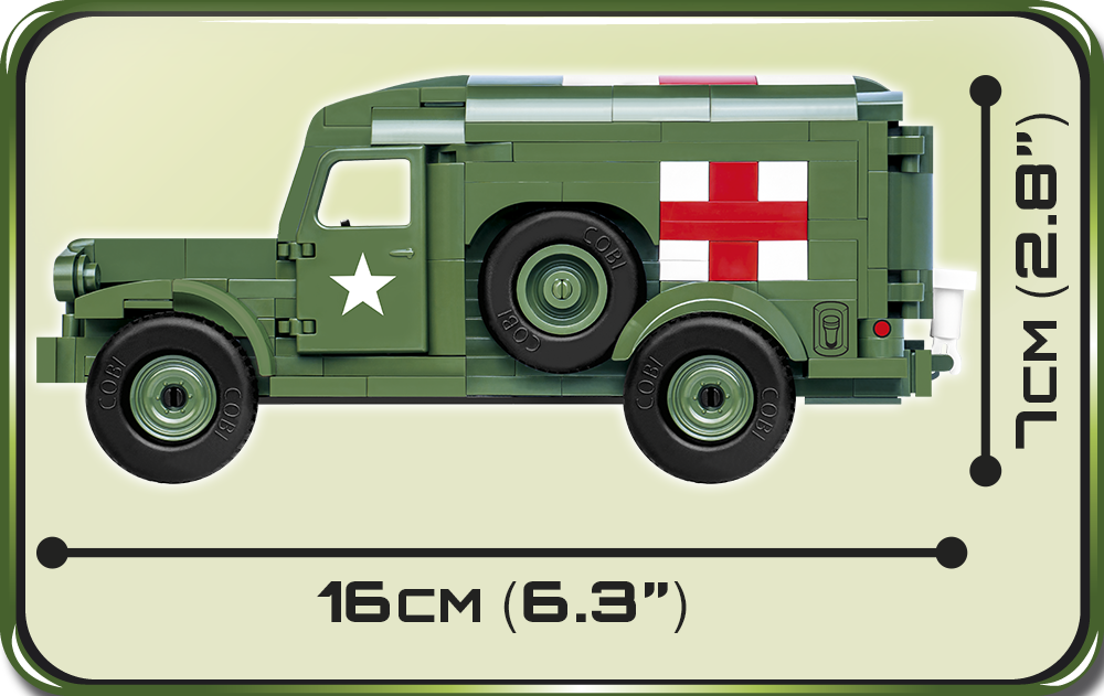 COBI 1942 Ambulance WC-54 #2257