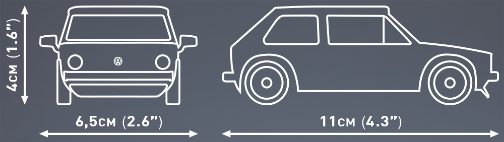 COBI Volkswagen Golf (1974-1983) Set 24613