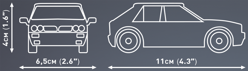 COBI Lancia Delta HF Integrale EVO 1991 Set 24515