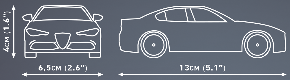 COBI Giulia Quadrifoglio Set 24604