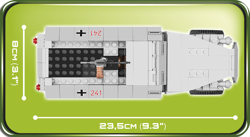 COBI Sd.Kfz. 251 Hanomag #2442
