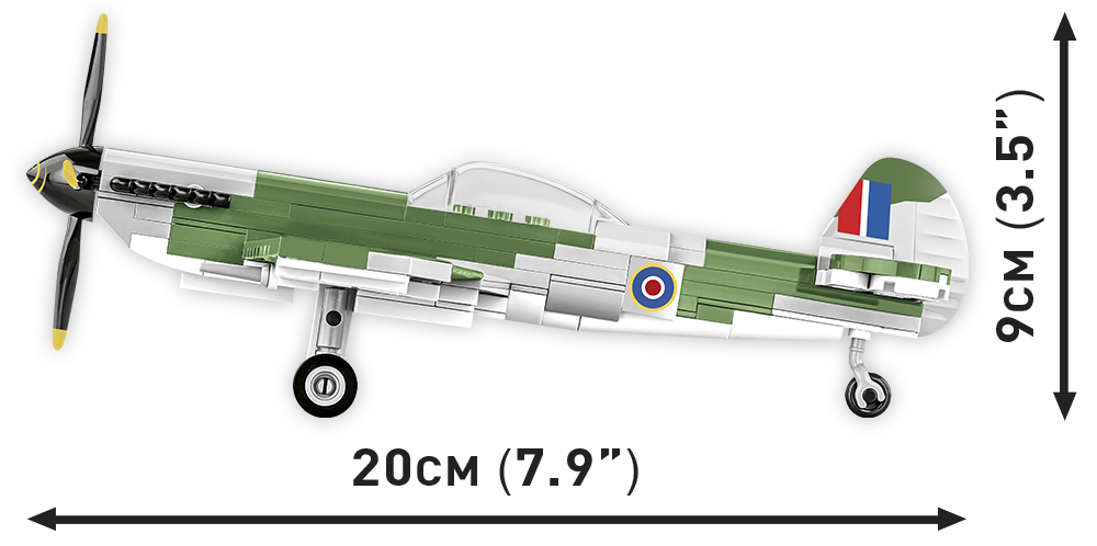 COBI Spitfire Mk. XVI Bubbletop #5865