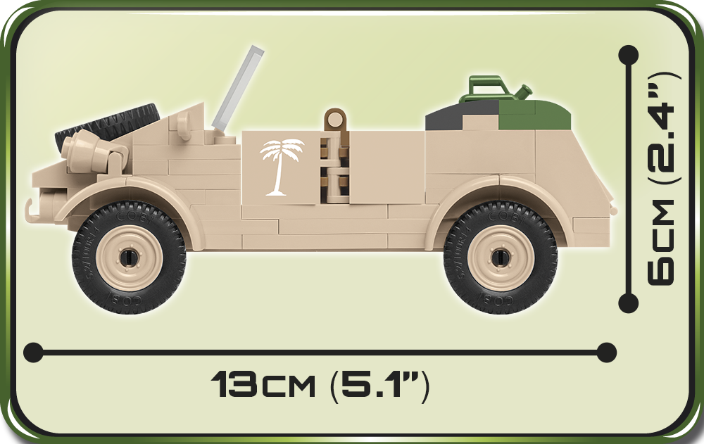 COBI VW typ 82 Kübelwagen #2402