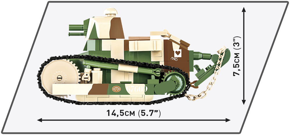 COBI Renault FT "Victory Tank 1920" #2992