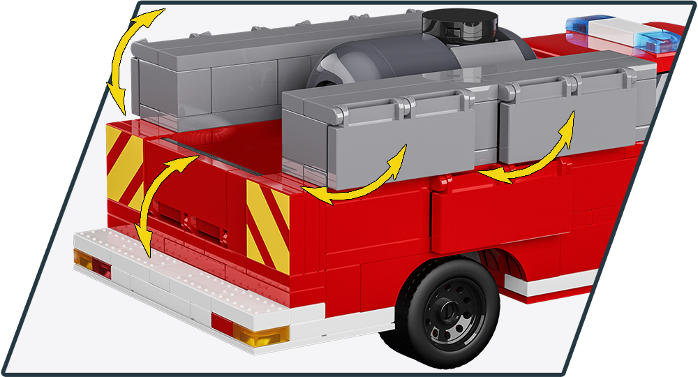 COBI RAM 3500 - Fire Truck Set 24612