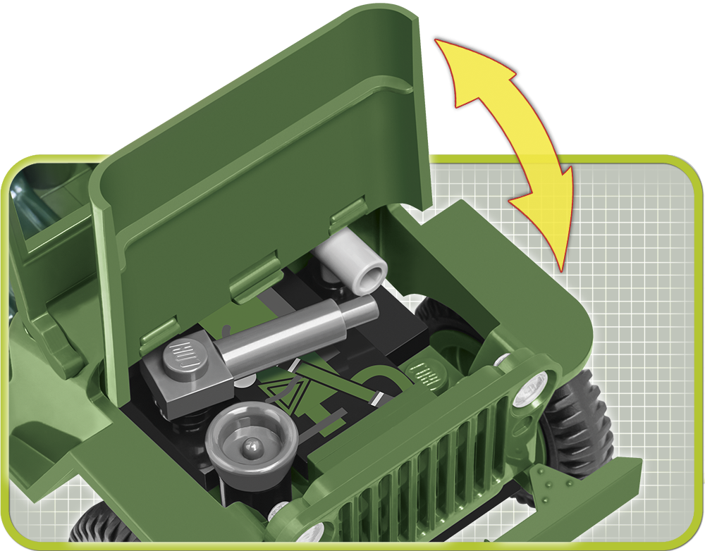 COBI Willys MB 1/4 Ton 4x4 #2399