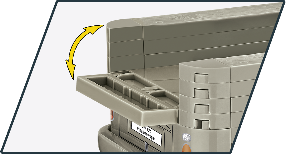 COBI Volkswagen T2a Pritschenwagen Set 24618