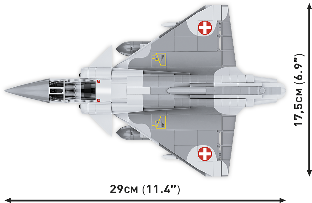 COBI Mirage IIIS Swiss Air Force #5827