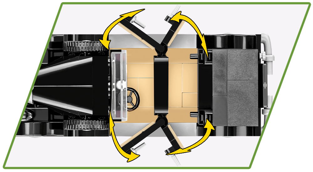 COBI De Gaulle's Horch830BL #2261