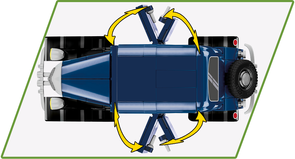 COBI 1934 Citroen Traction 7A #2263