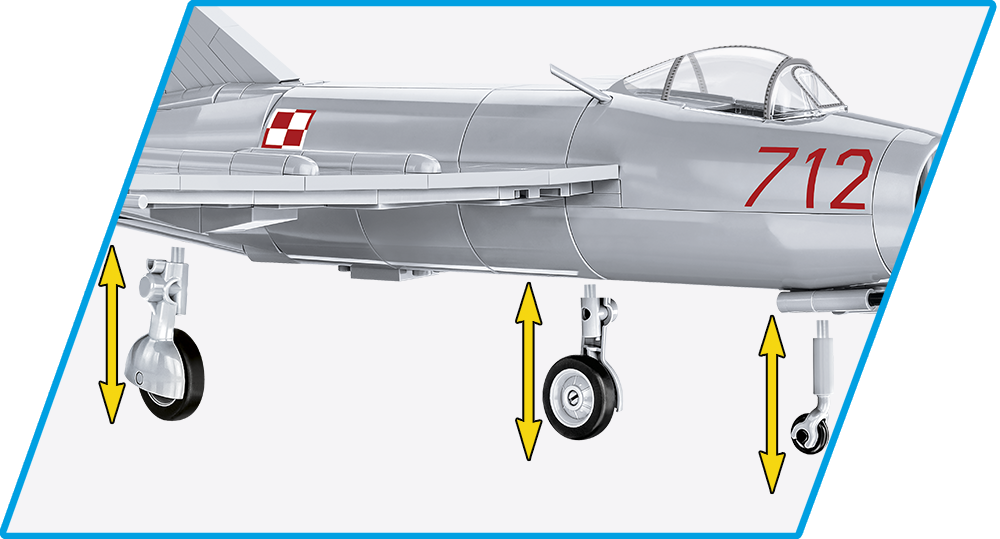 COBI Lim-1 Polish Air Force 1952 #5822