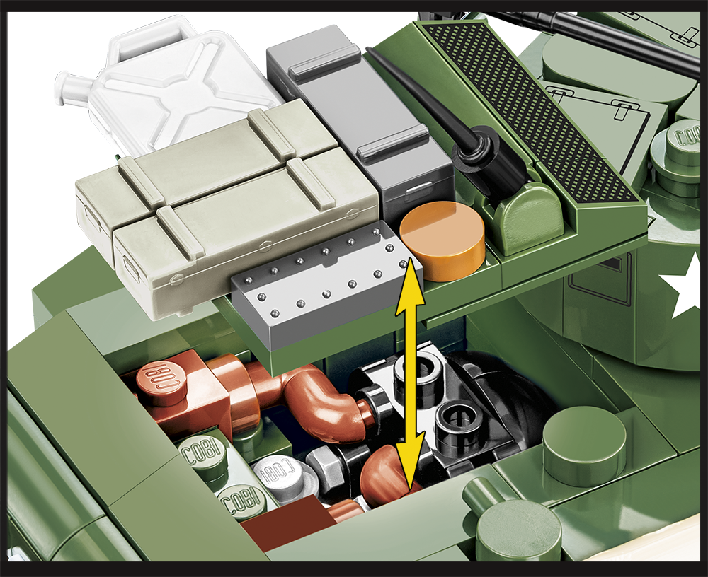 COBI M3A1 Stuart #3048