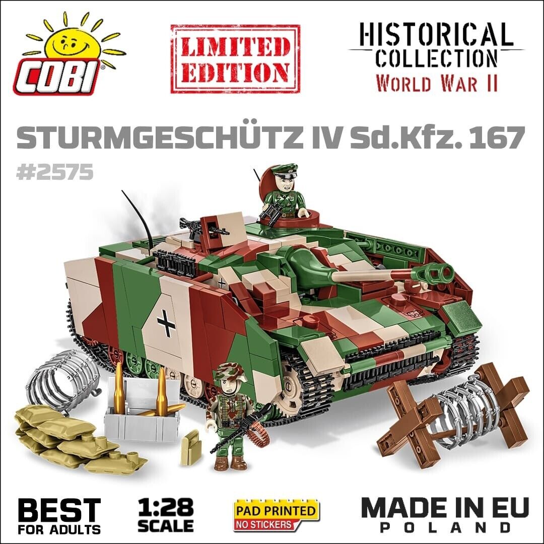 COBI Sturmgeschütz IV Sd.Kfz.167 - Limited Edition #2575