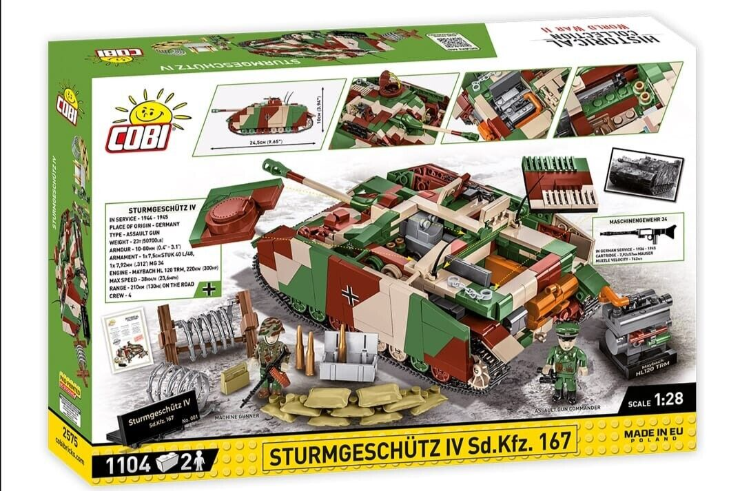 COBI Sturmgeschütz IV Sd.Kfz.167 - Limited Edition #2575
