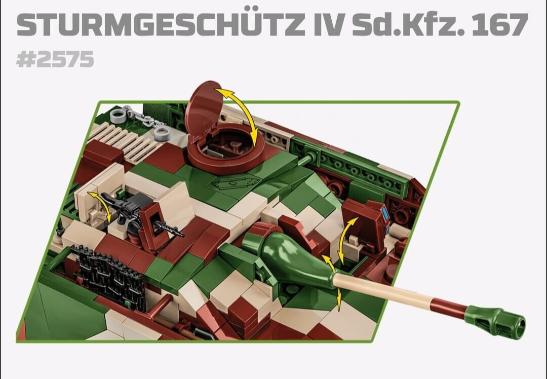 COBI Sturmgeschütz IV Sd.Kfz.167 - Limited Edition #2575