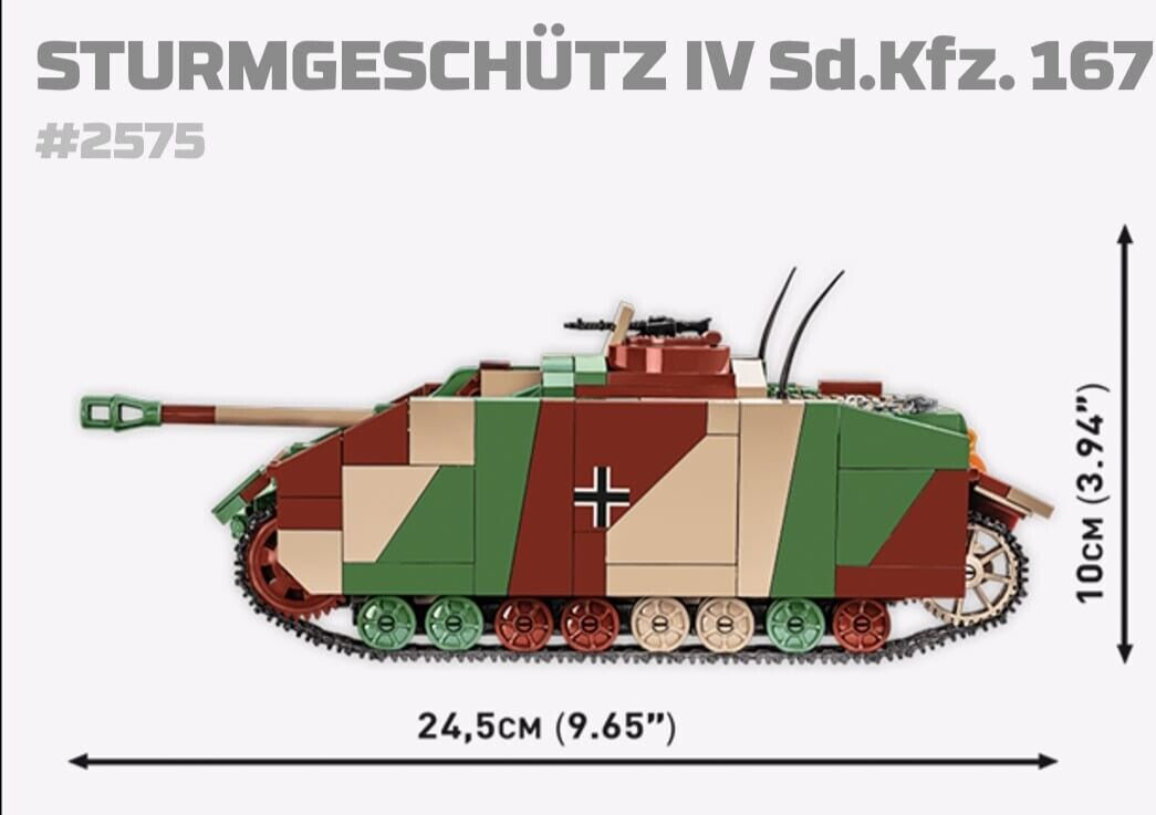 COBI Sturmgeschütz IV Sd.Kfz.167 - Limited Edition #2575