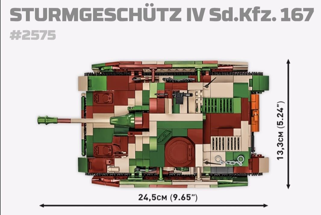 COBI Sturmgeschütz IV Sd.Kfz.167 - Limited Edition #2575