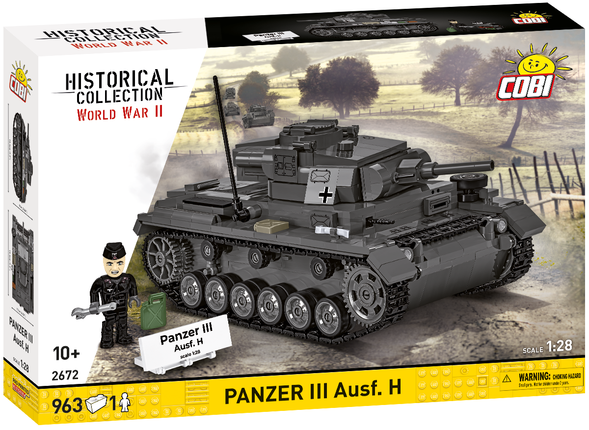 COBI Panzer III Ausf. H Set 2672 box