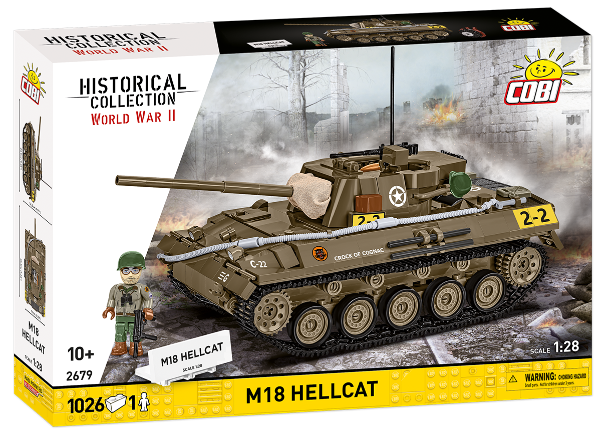 COBI M18 Hellcat Set 2679 box