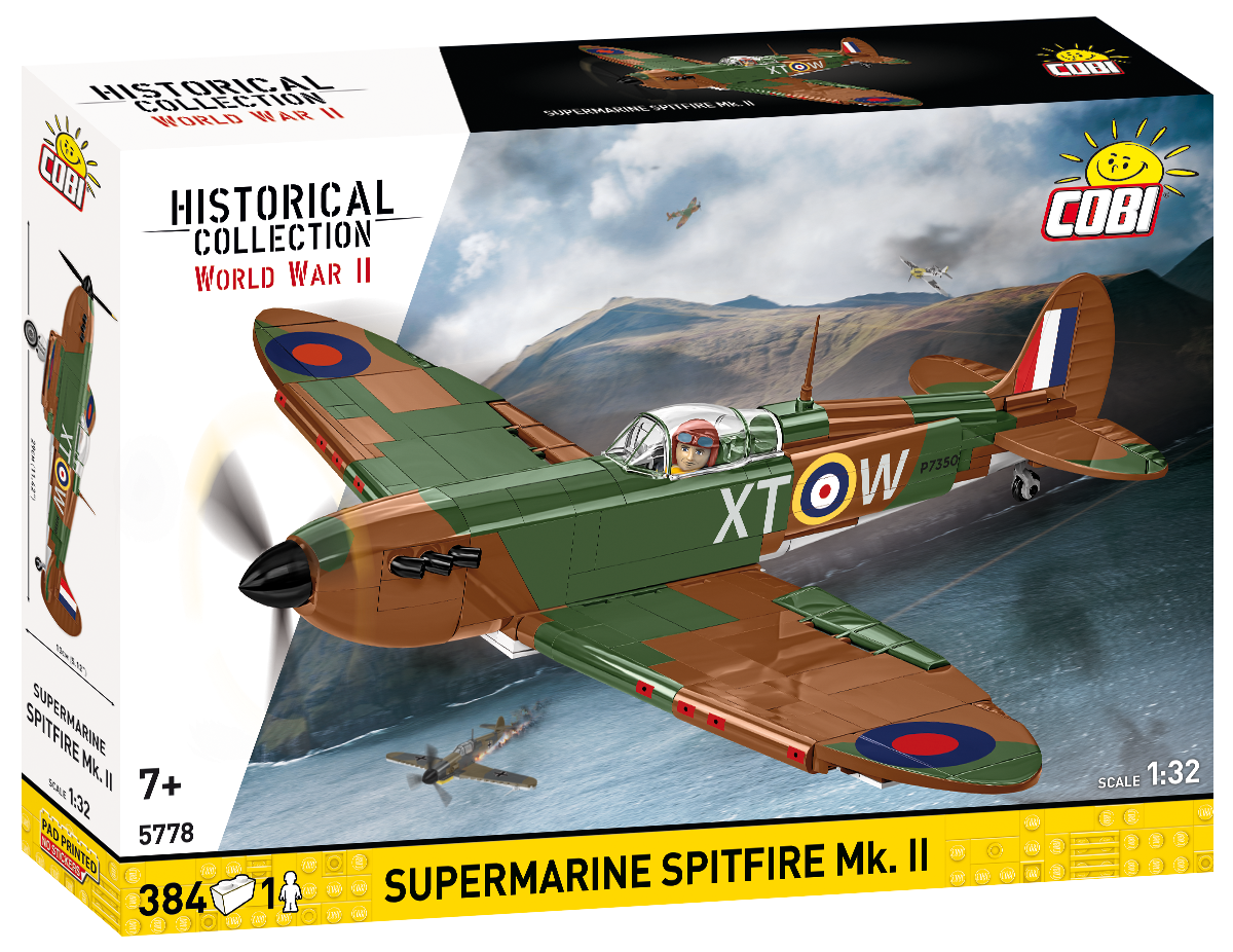 COBI Supermarine Spitfire Mk. II Set 5778 box