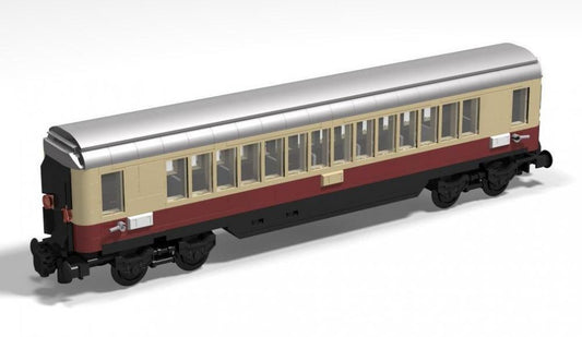 Bluebrixx Train passenger trolley Rheingold DB #101341