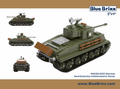 Bluebrixx M4 Sherman Tank #101863