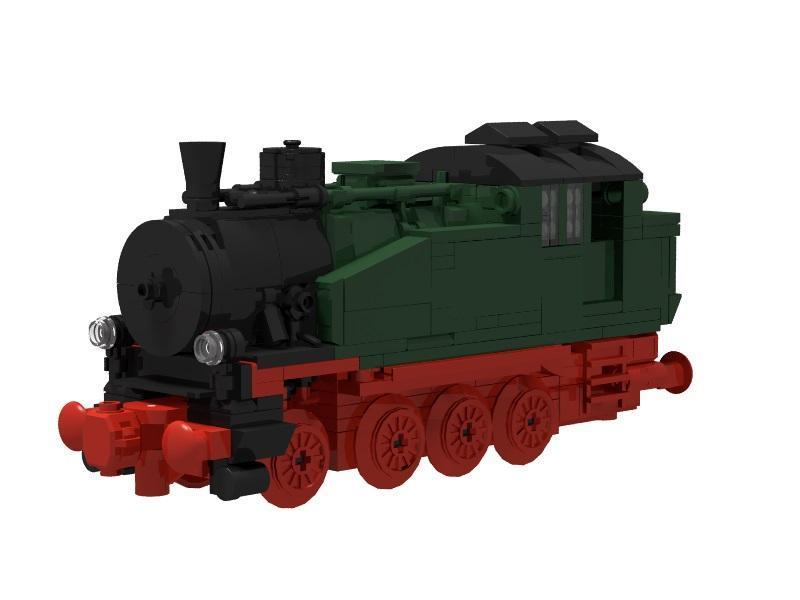 Steam locomotive BR 92 Green