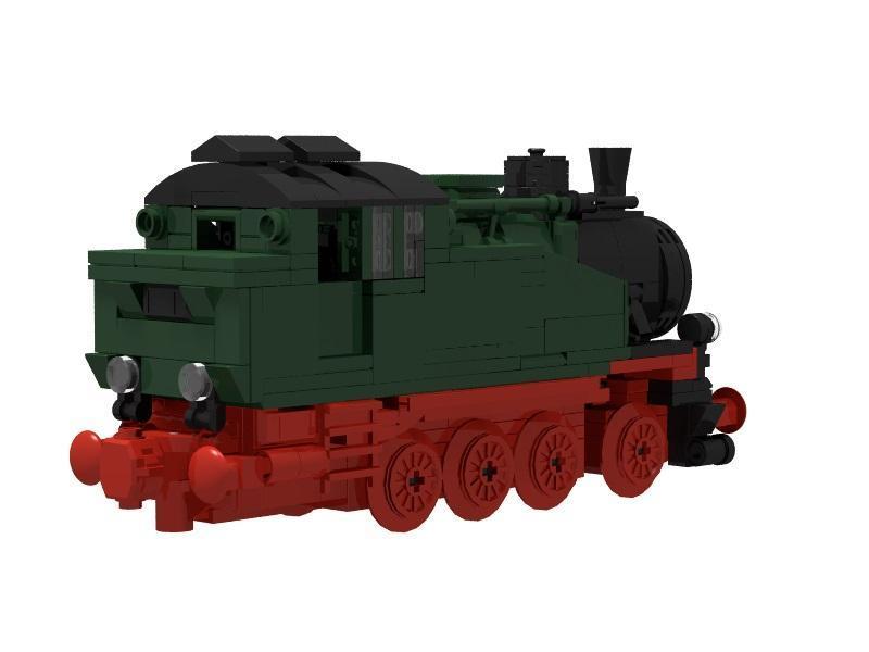 Steam locomotive BR 92 Green