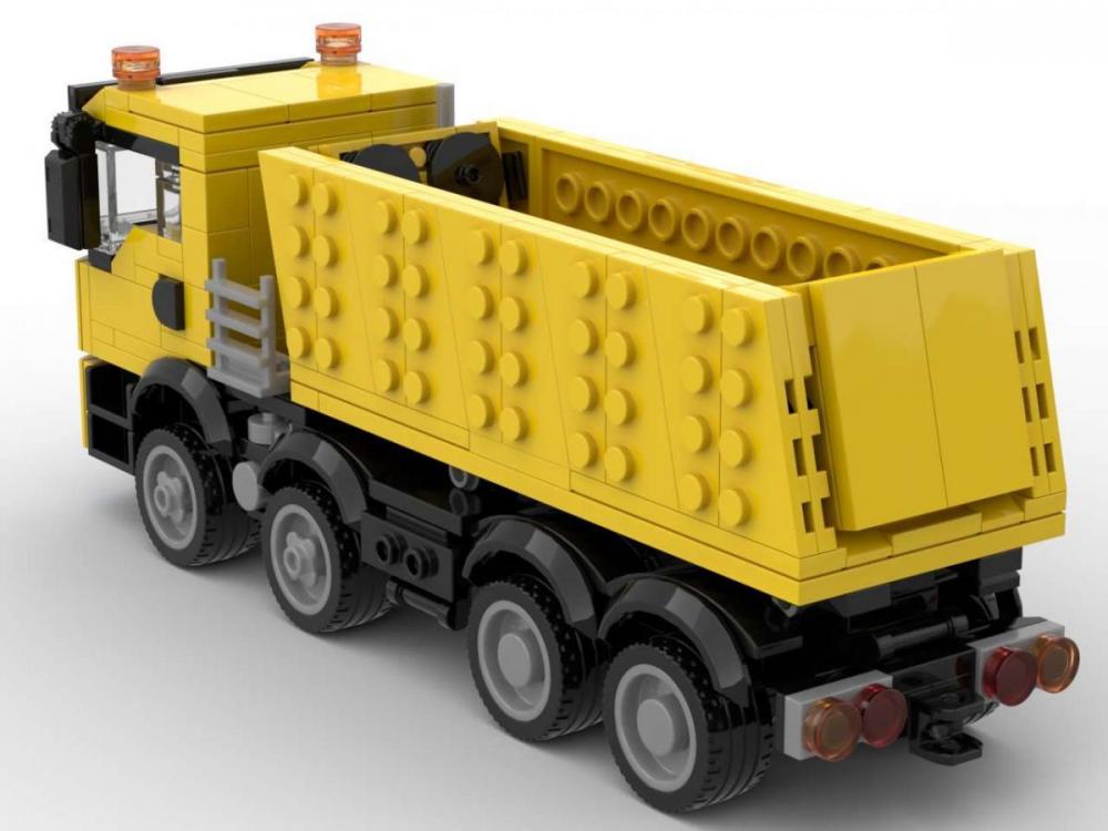 Bluebrixx Dump Truck 4 axle #102585