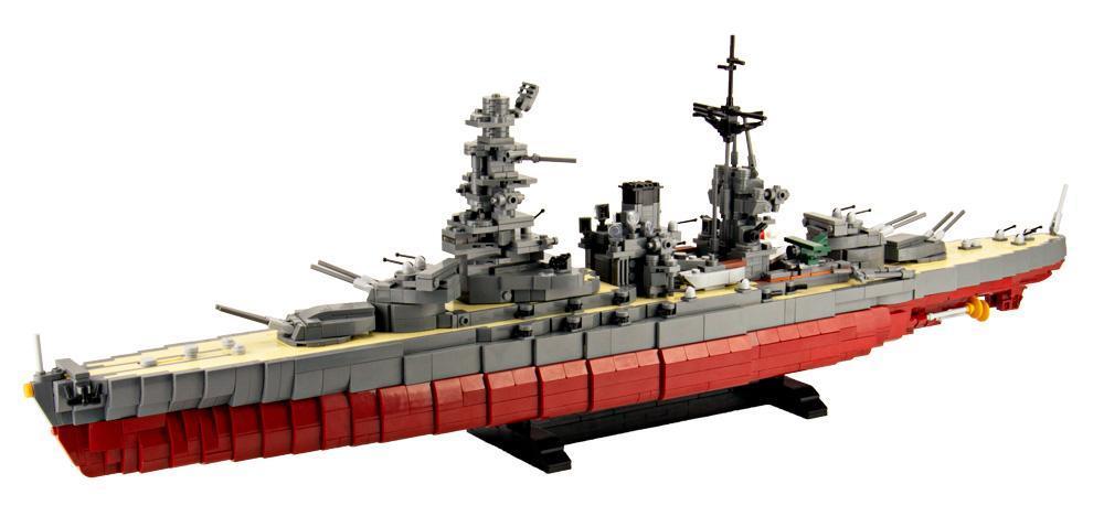 Bluebrixx Battleship IJN Nagato #102623